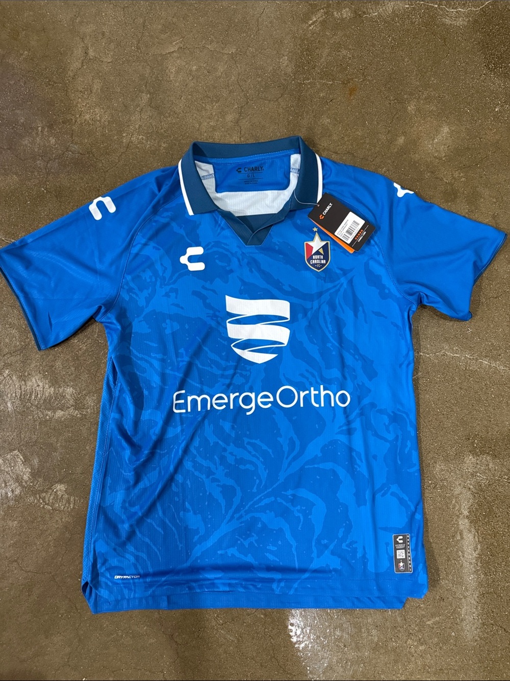 North Carolina FC Charly Official 2025 Home Kit Jersey L
